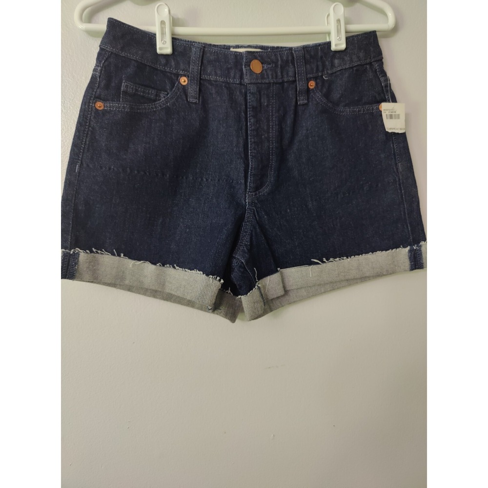 Universal Thread Women's High Rise Midi Jean‎ Shorts  Black Sz. 4 Waist 27R